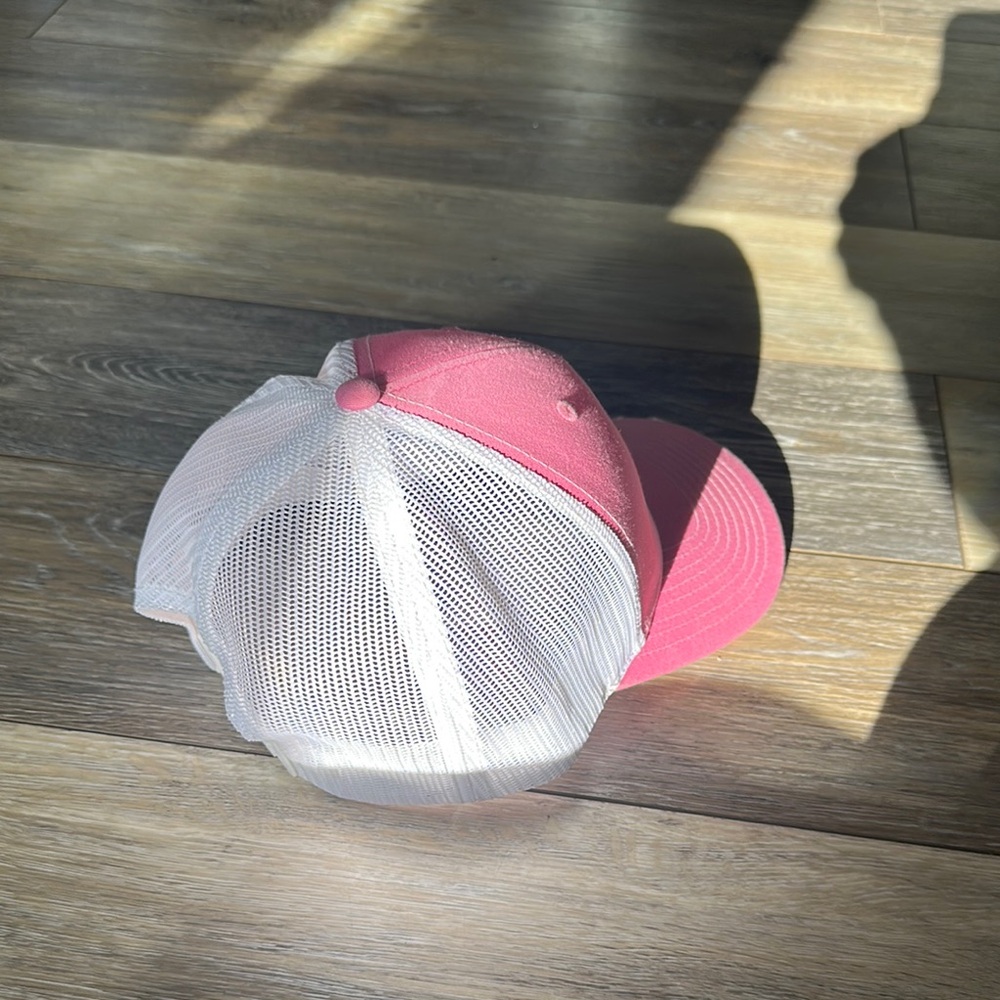 Granite Pink and White Women's Trucker Hat